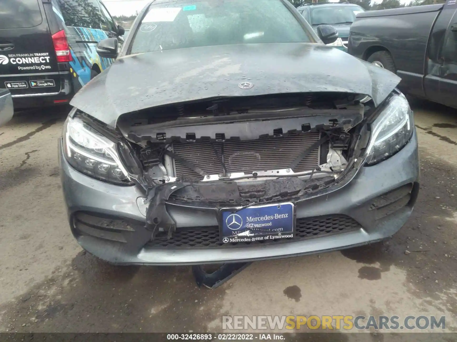 6 Photograph of a damaged car WDDWF8EB5LR556232 MERCEDES-BENZ C-CLASS 2020