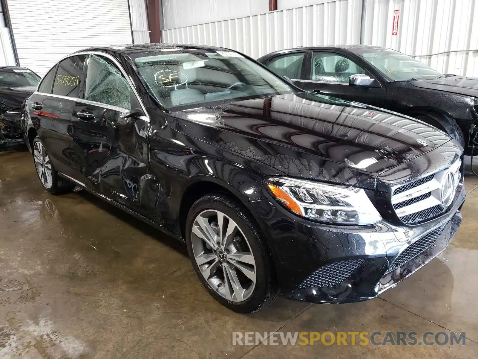 1 Photograph of a damaged car WDDWF8EB5LR561298 MERCEDES-BENZ C-CLASS 2020