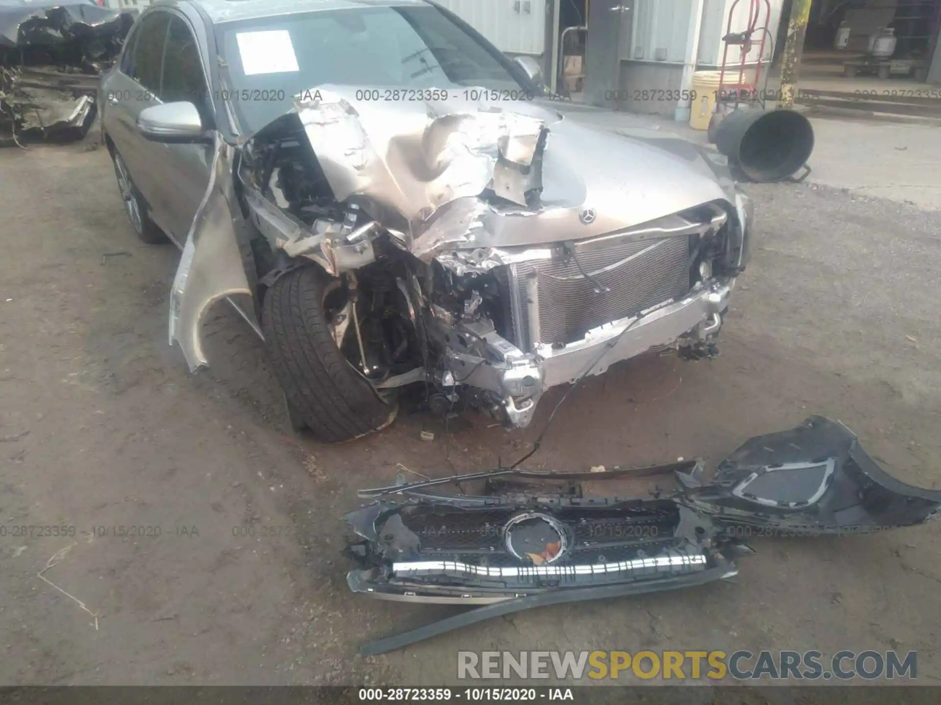 6 Photograph of a damaged car WDDWF8EB6LR533932 MERCEDES-BENZ C-CLASS 2020