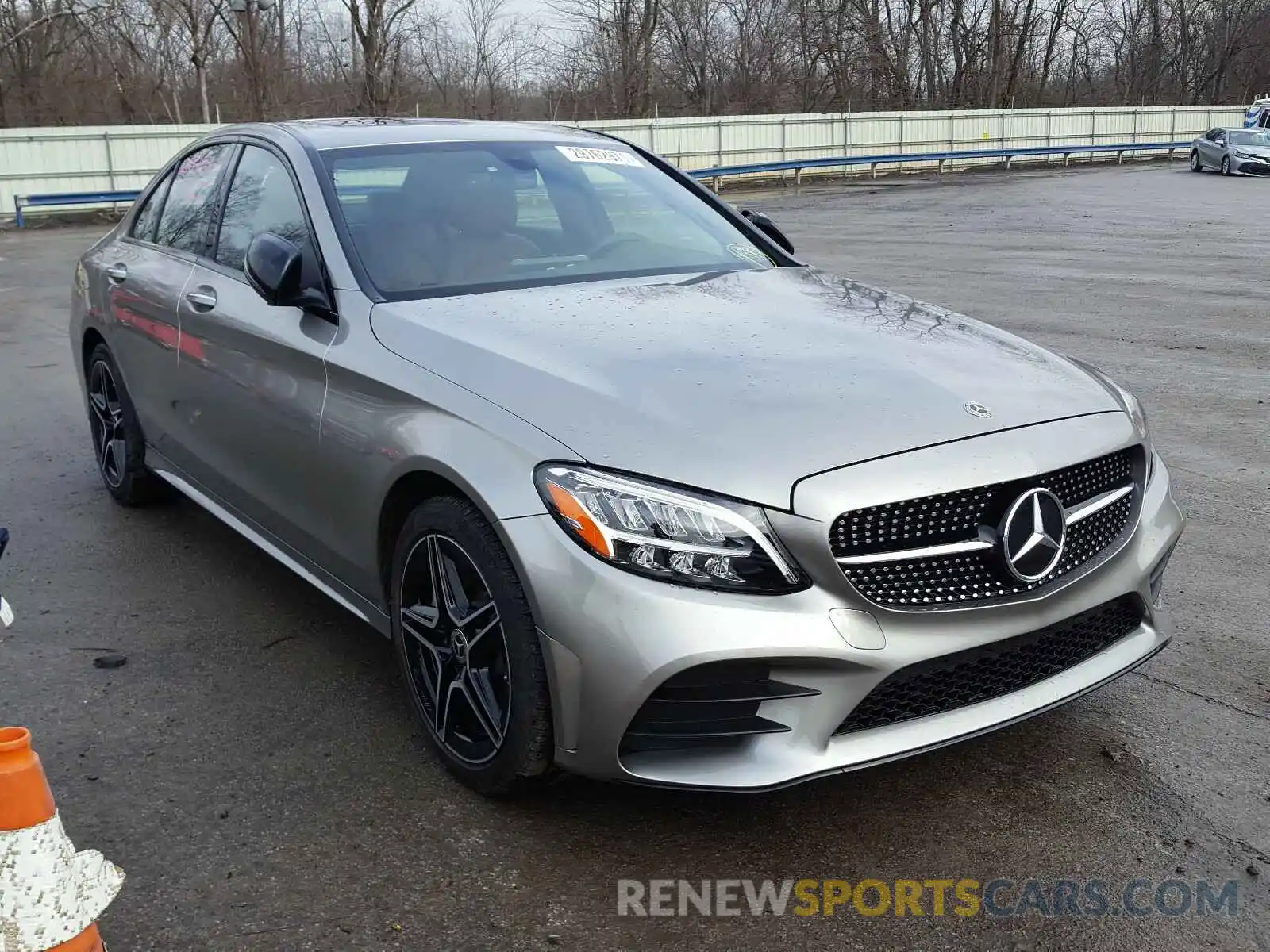 1 Photograph of a damaged car WDDWF8EB7LR527203 MERCEDES-BENZ C CLASS 2020