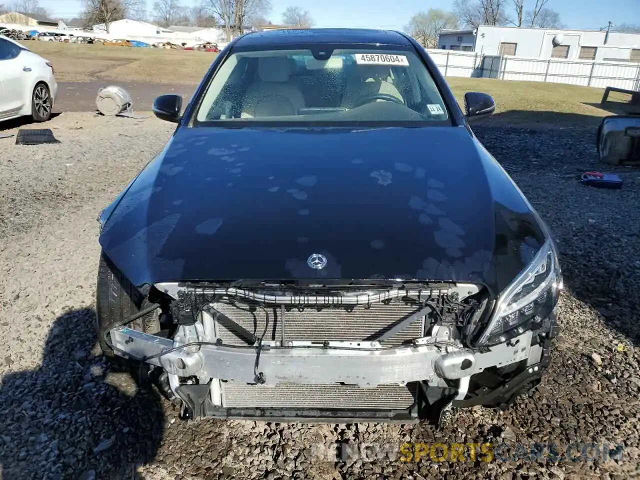 5 Photograph of a damaged car WDDWF8EB7LR533048 MERCEDES-BENZ C-CLASS 2020