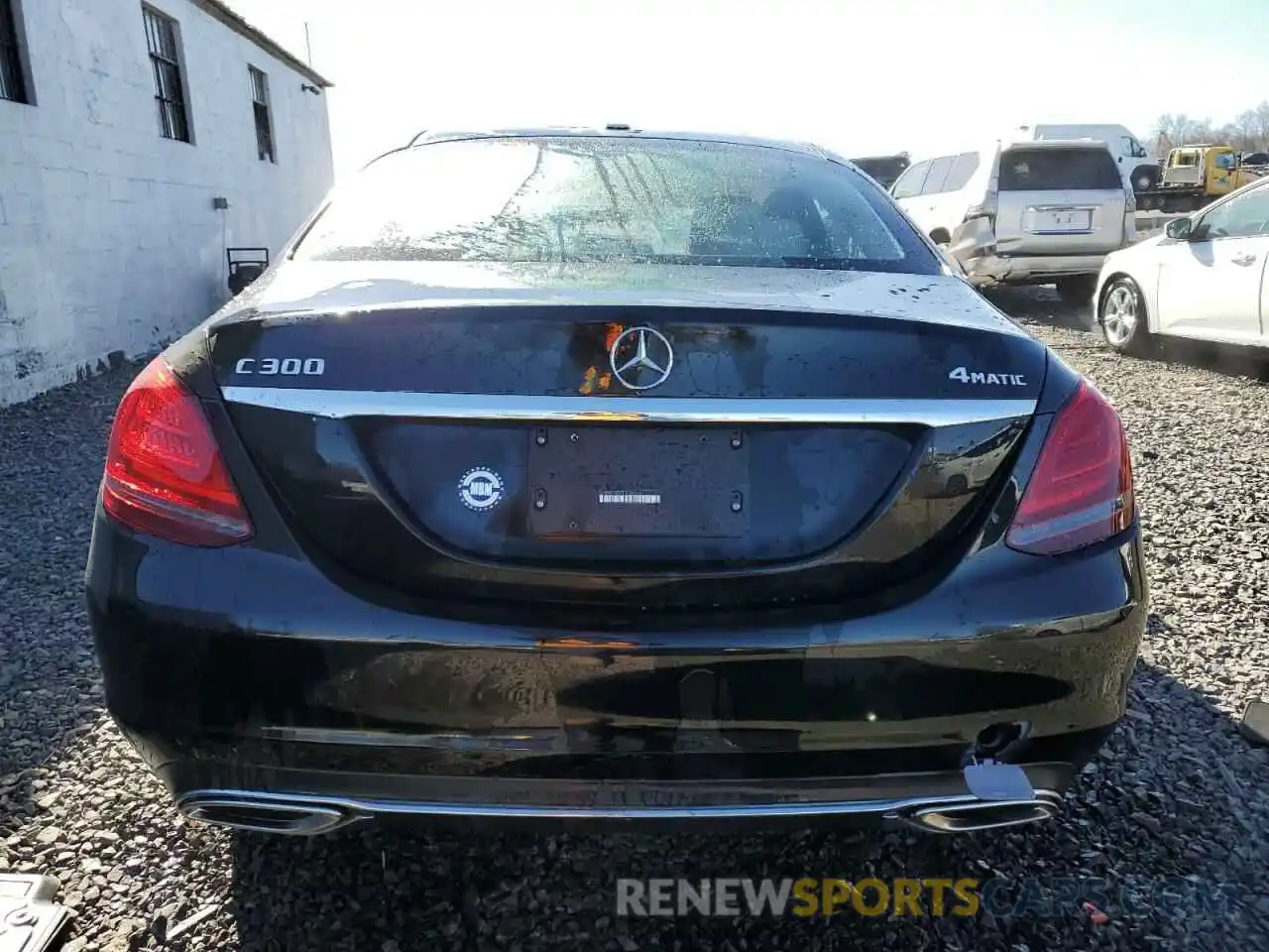 6 Photograph of a damaged car WDDWF8EB7LR533048 MERCEDES-BENZ C-CLASS 2020