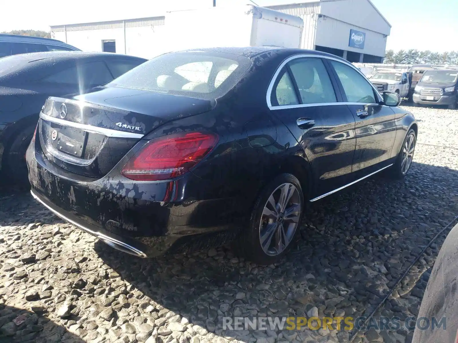 4 Photograph of a damaged car WDDWF8EB7LR544339 MERCEDES-BENZ C-CLASS 2020