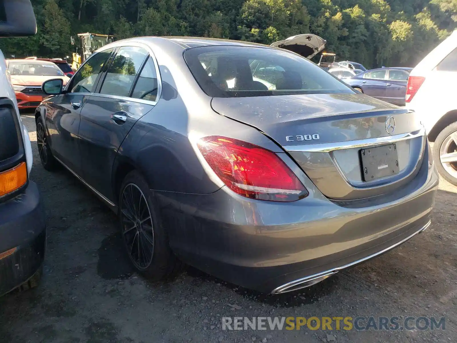 3 Photograph of a damaged car WDDWF8EB7LR552859 MERCEDES-BENZ C-CLASS 2020