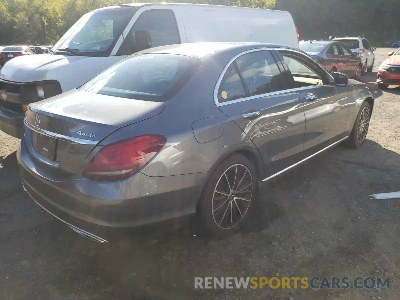 4 Photograph of a damaged car WDDWF8EB7LR552859 MERCEDES-BENZ C-CLASS 2020