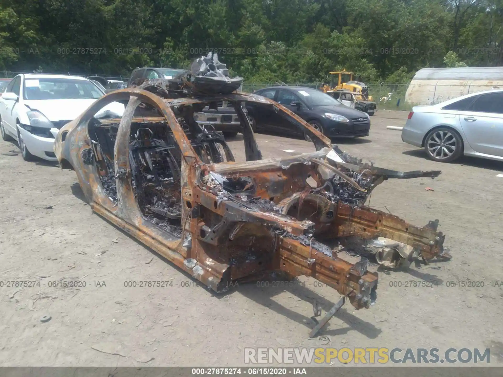 1 Фотография поврежденного автомобиля WDDWF8EB9LR525632 MERCEDES-BENZ C-CLASS 2020