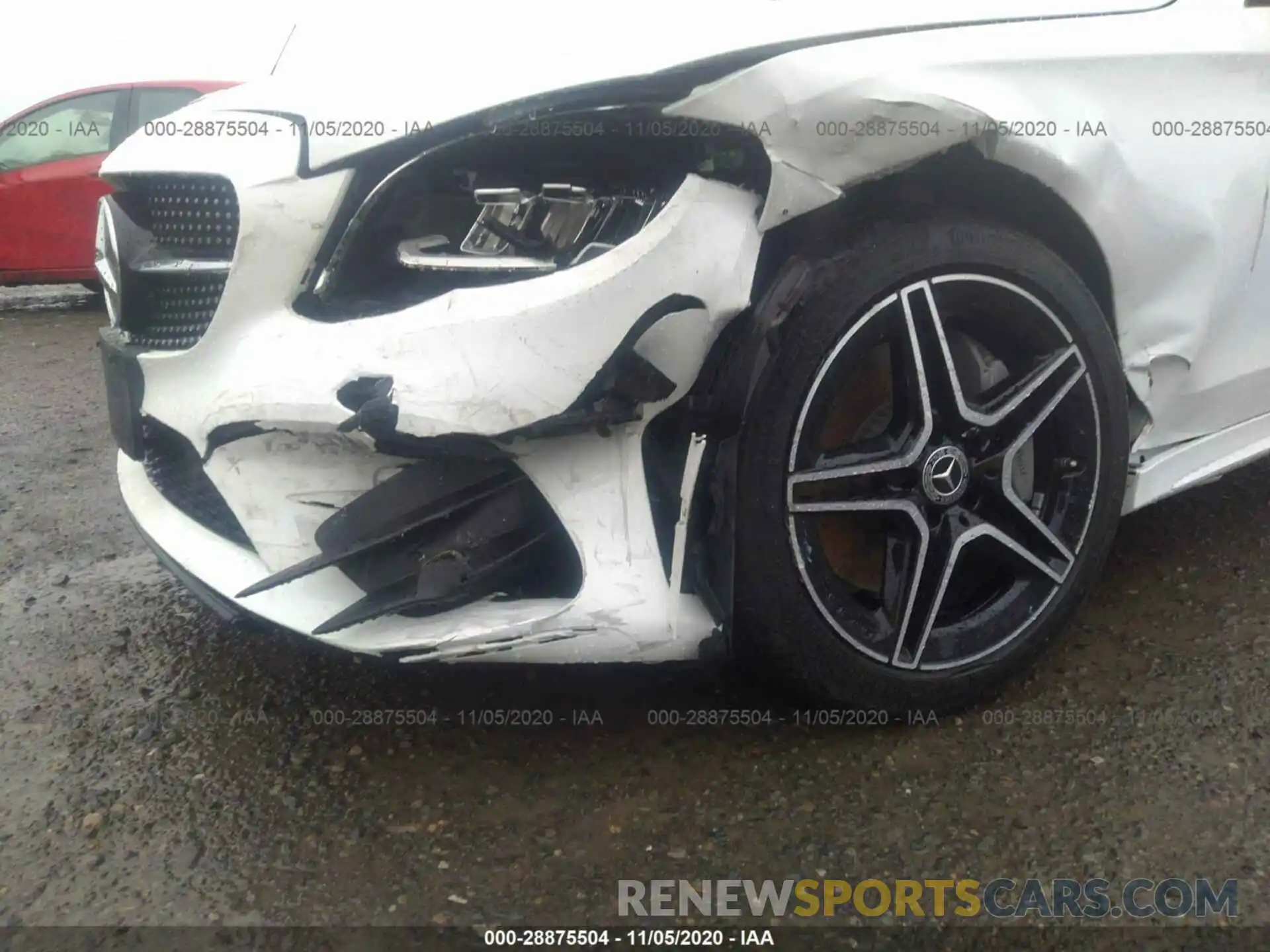 6 Photograph of a damaged car WDDWF8EB9LR527543 MERCEDES-BENZ C-CLASS 2020