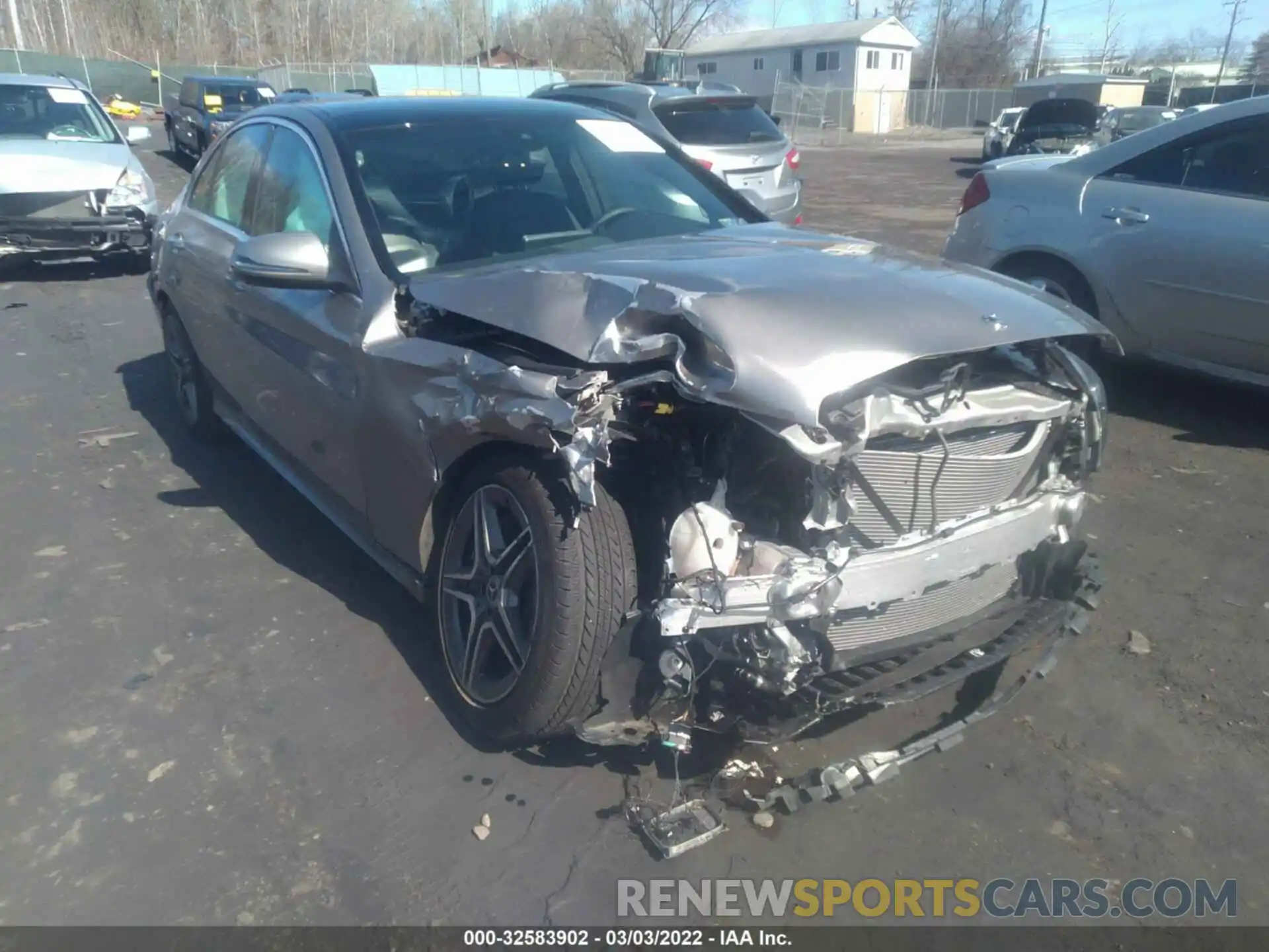 6 Photograph of a damaged car WDDWF8EB9LR549915 MERCEDES-BENZ C-CLASS 2020