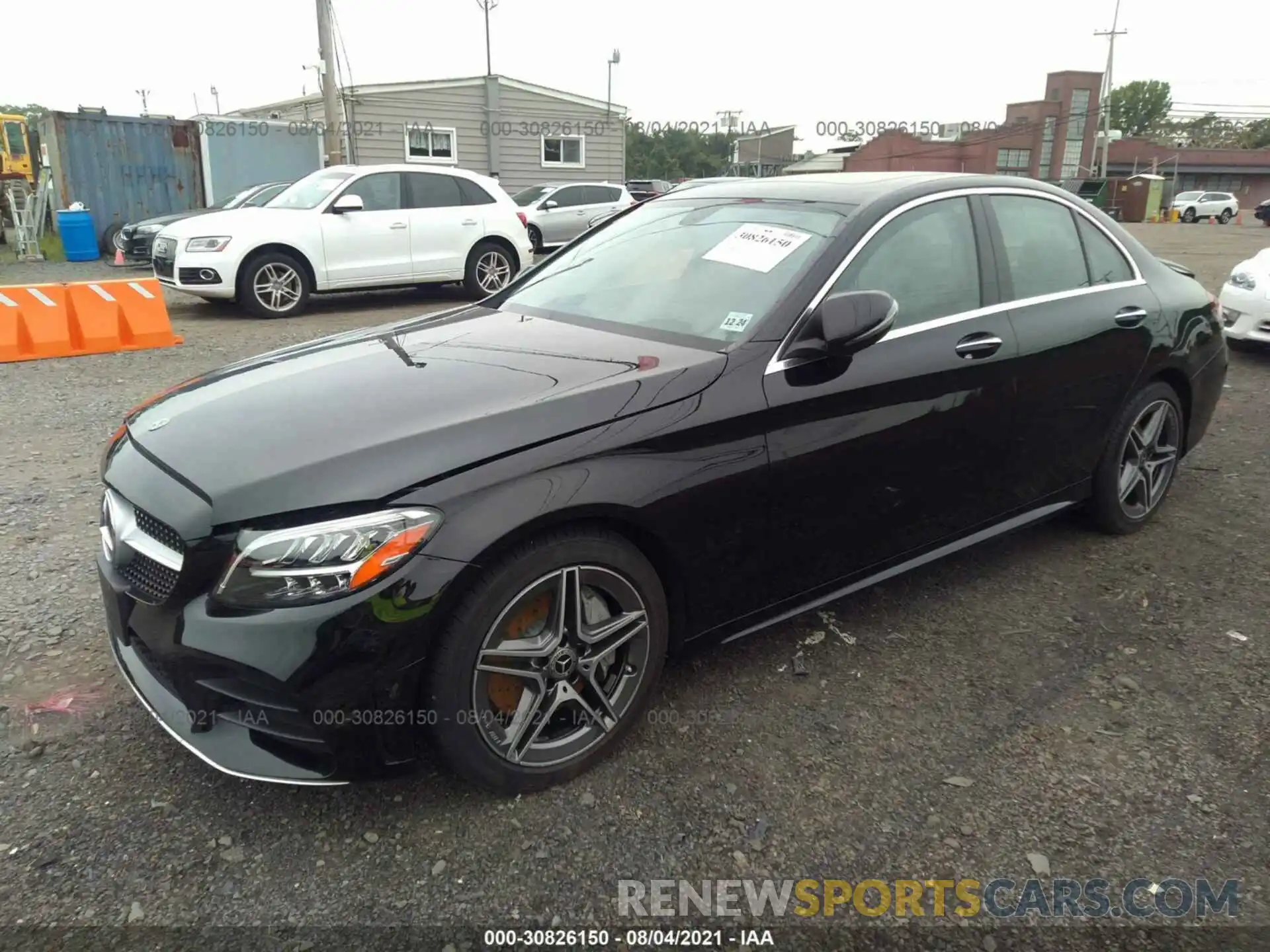 2 Photograph of a damaged car WDDWF8EB9LR550658 MERCEDES-BENZ C-CLASS 2020