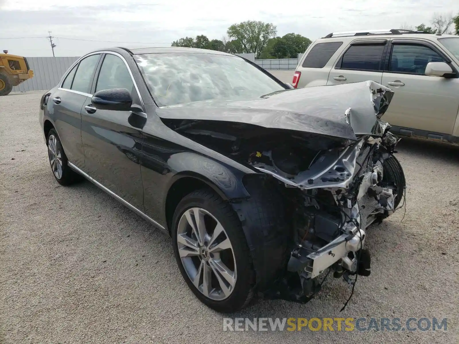 1 Photograph of a damaged car WDDWF8EB9LR556203 MERCEDES-BENZ C-CLASS 2020