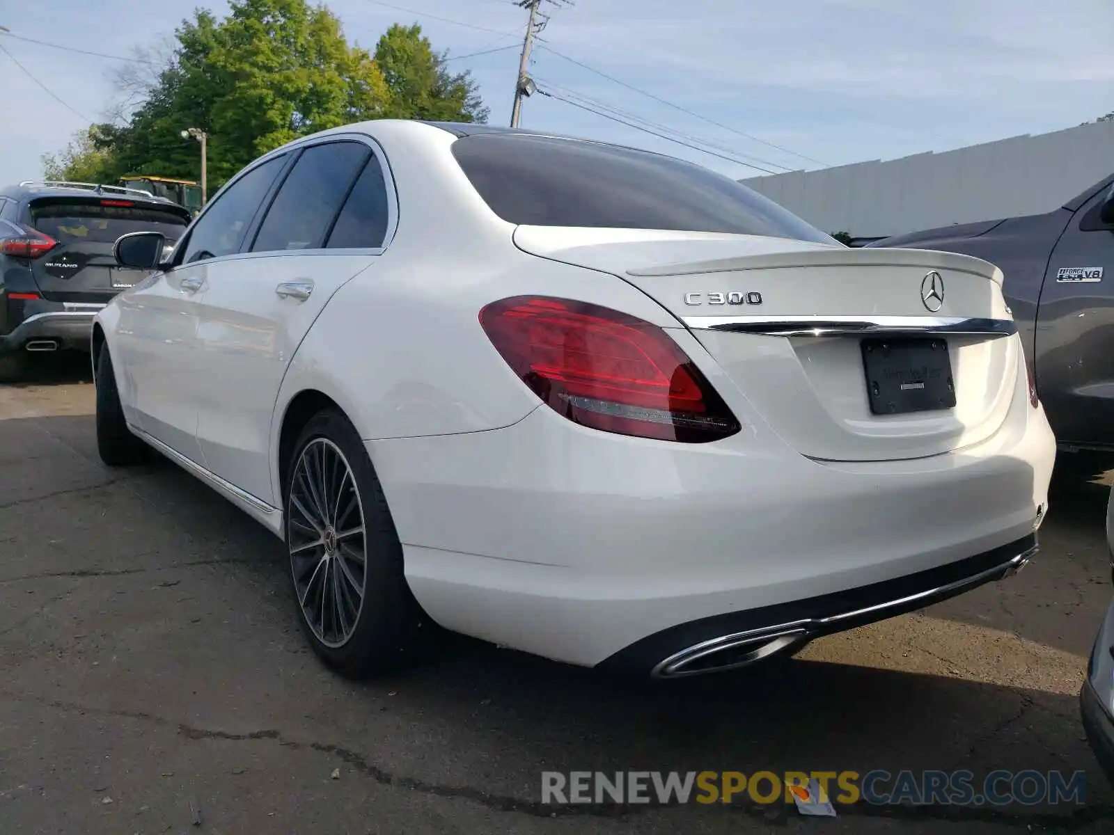 3 Photograph of a damaged car WDDWF8EB9LR557772 MERCEDES-BENZ C-CLASS 2020