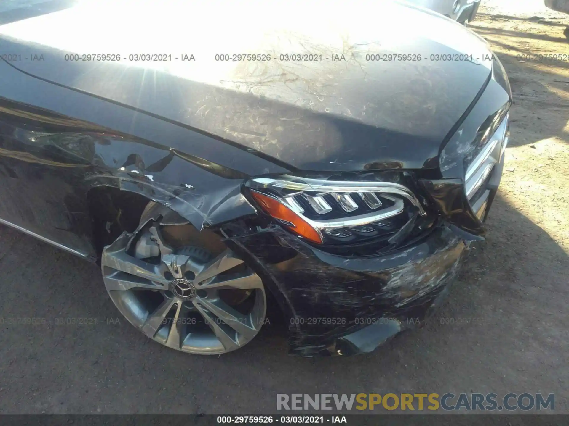 6 Photograph of a damaged car WDDWF8EBXLR533867 MERCEDES-BENZ C-CLASS 2020