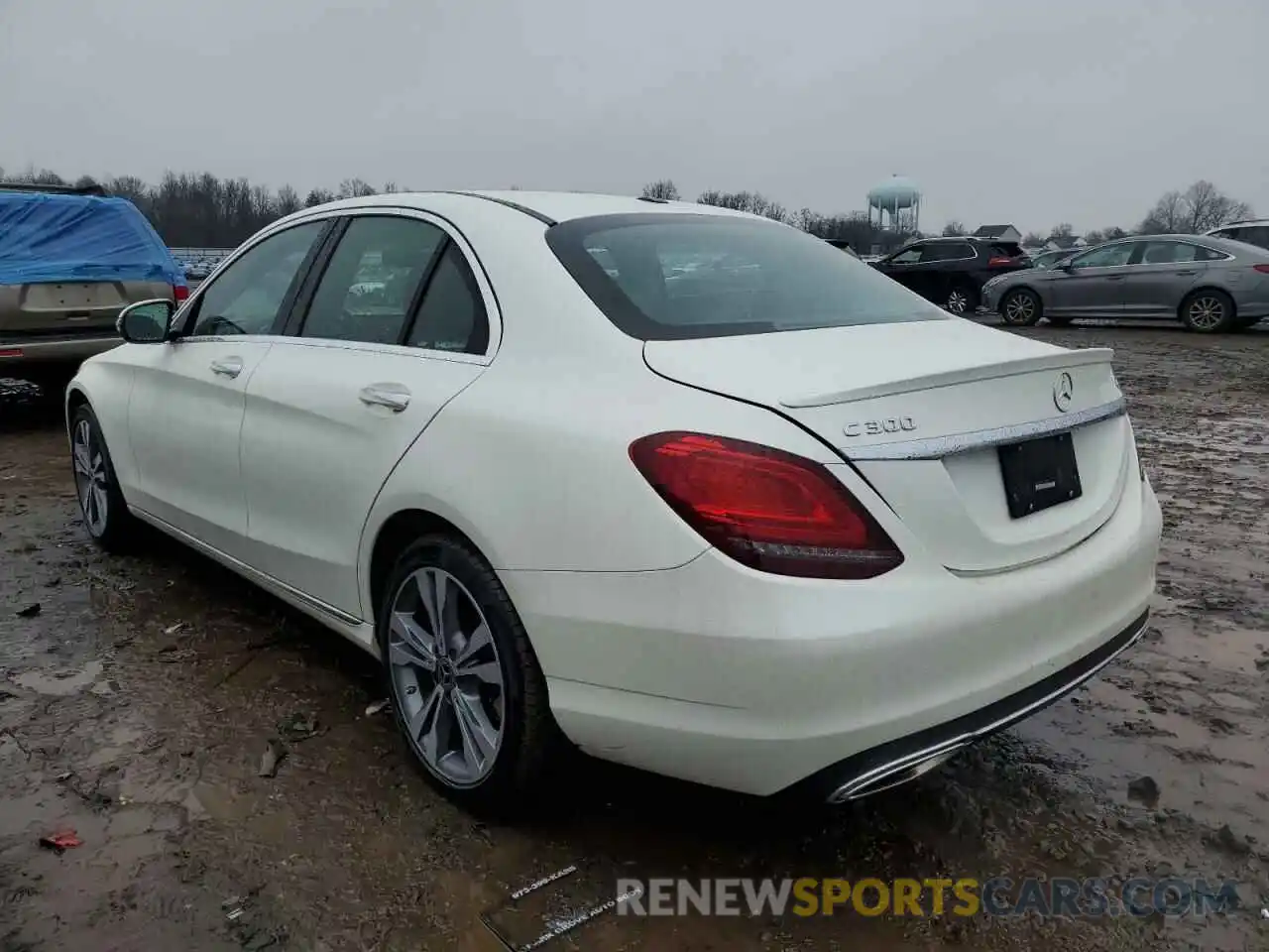 2 Photograph of a damaged car WDDWF8EBXLR539362 MERCEDES-BENZ C-CLASS 2020