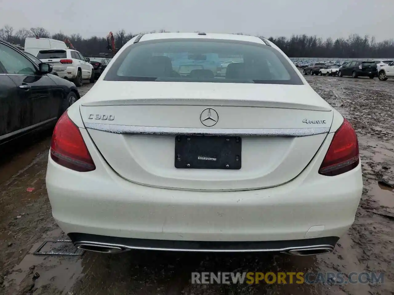 6 Photograph of a damaged car WDDWF8EBXLR539362 MERCEDES-BENZ C-CLASS 2020