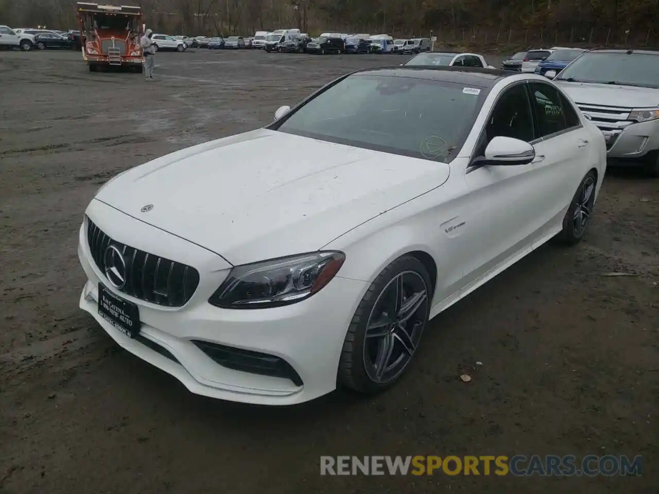 2 Photograph of a damaged car WDDWF8GB1LR520924 MERCEDES-BENZ C-CLASS 2020