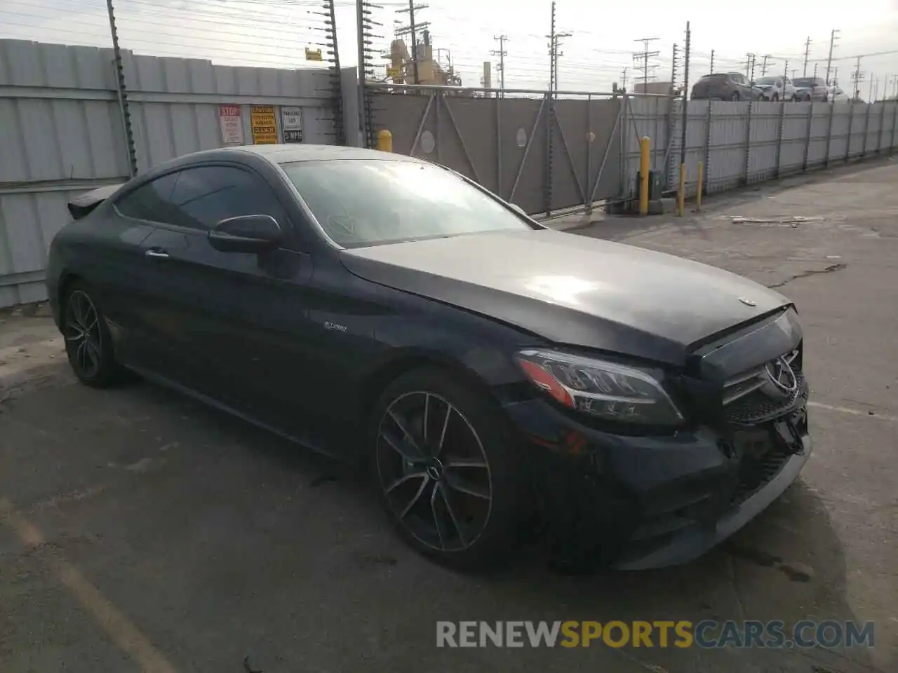 1 Photograph of a damaged car WDDWJ6EB2LF975403 MERCEDES-BENZ C-CLASS 2020