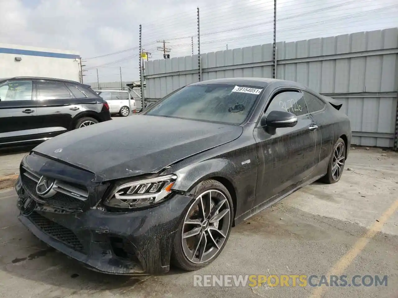 2 Photograph of a damaged car WDDWJ6EB2LF975403 MERCEDES-BENZ C-CLASS 2020