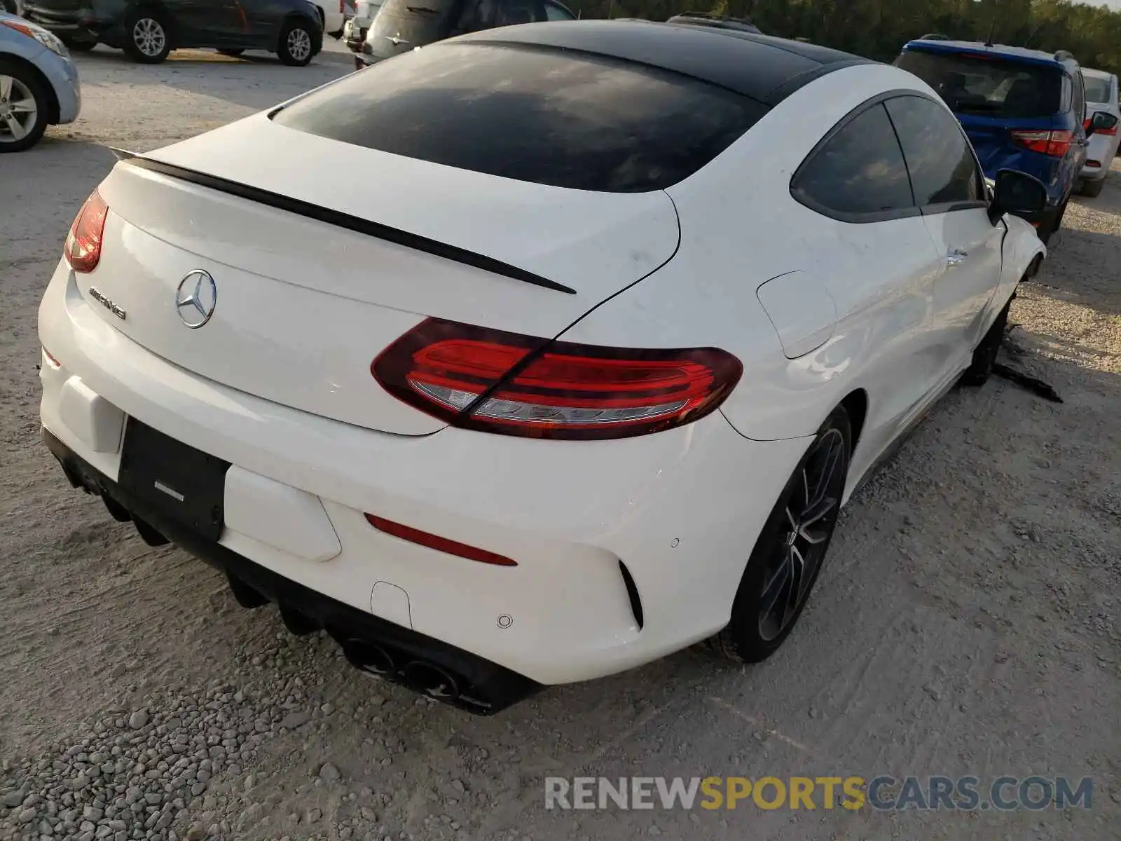 4 Photograph of a damaged car WDDWJ6EB3LF980514 MERCEDES-BENZ C-CLASS 2020