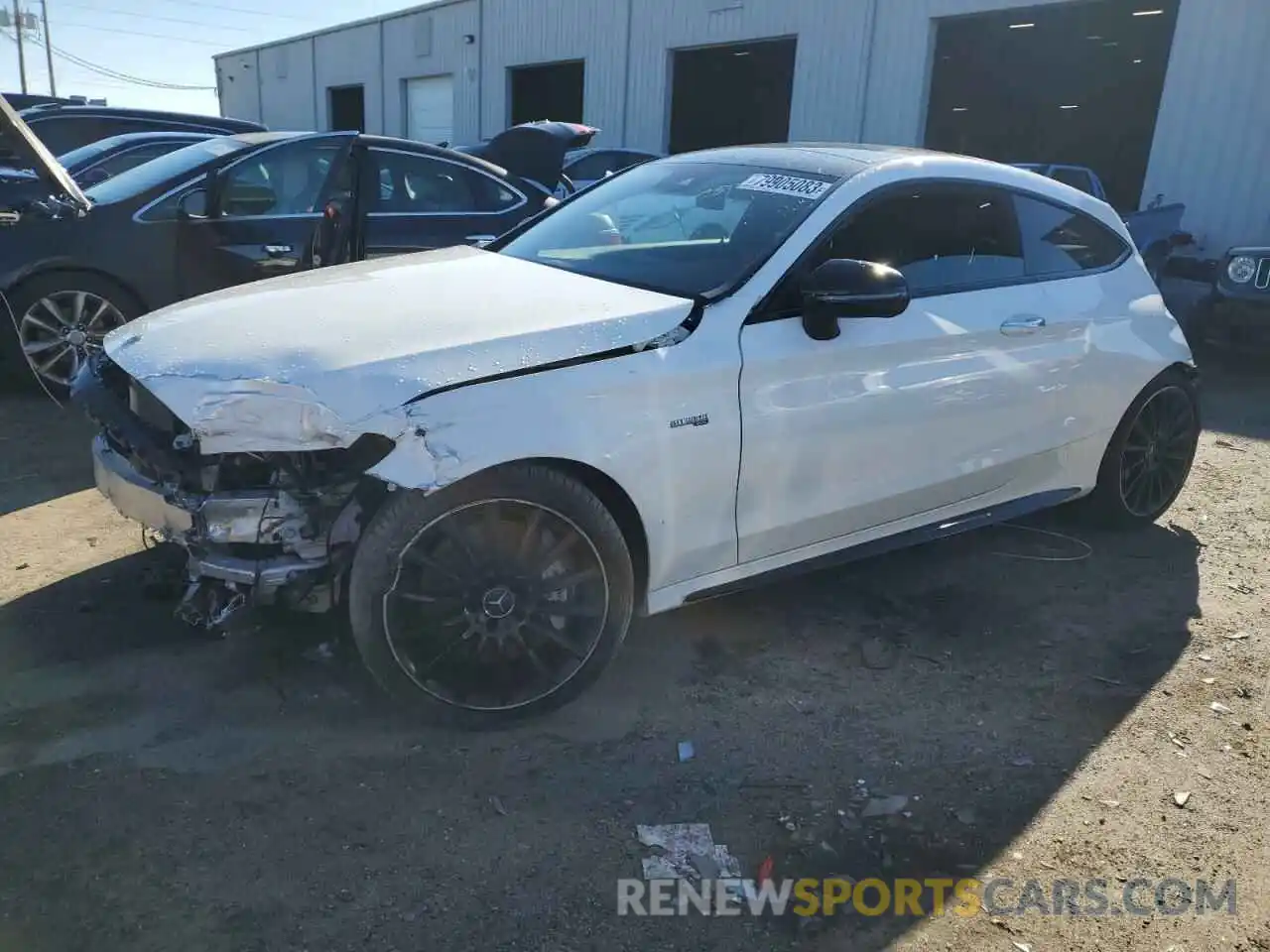 1 Photograph of a damaged car WDDWJ6EB6LF942856 MERCEDES-BENZ C-CLASS 2020