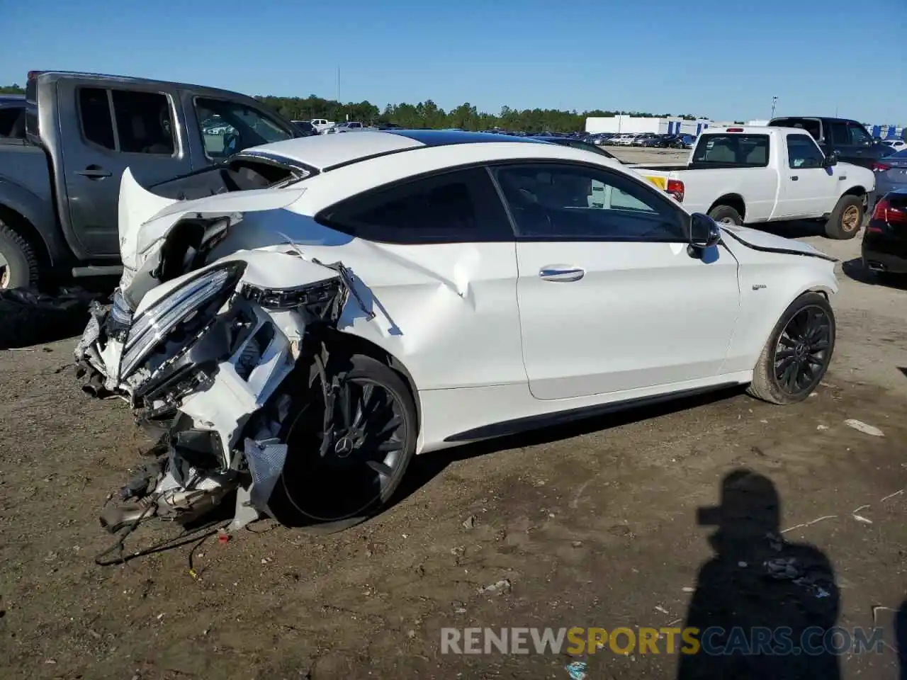 3 Photograph of a damaged car WDDWJ6EB6LF942856 MERCEDES-BENZ C-CLASS 2020