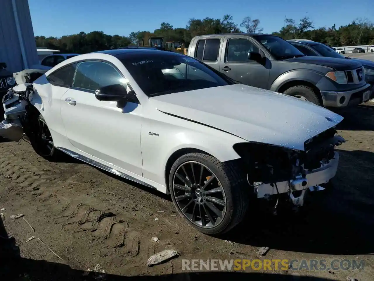 4 Photograph of a damaged car WDDWJ6EB6LF942856 MERCEDES-BENZ C-CLASS 2020