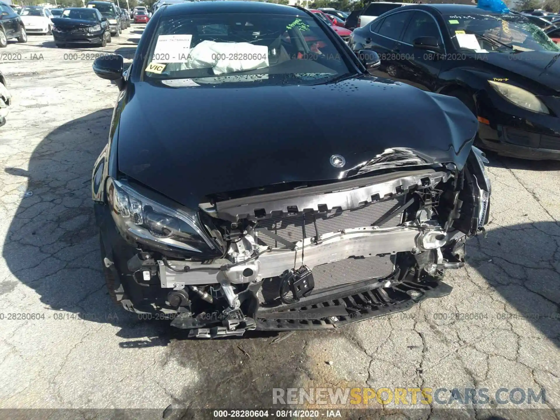 6 Photograph of a damaged car WDDWJ6EB8LF945449 MERCEDES-BENZ C-CLASS 2020