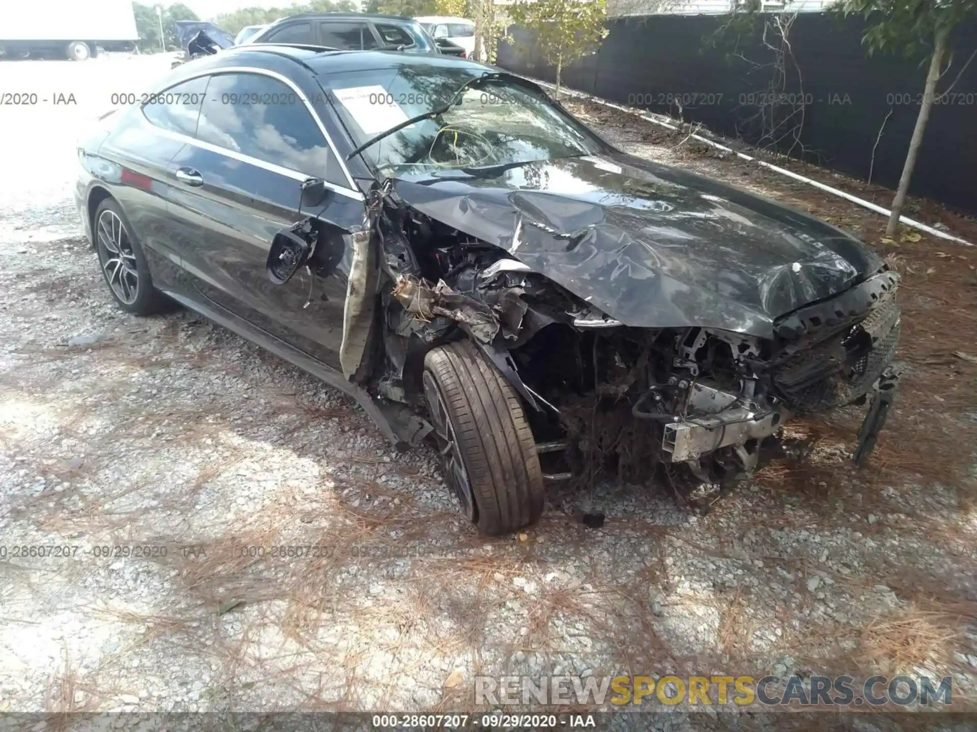 1 Photograph of a damaged car WDDWJ6EB8LF972697 MERCEDES-BENZ C-CLASS 2020