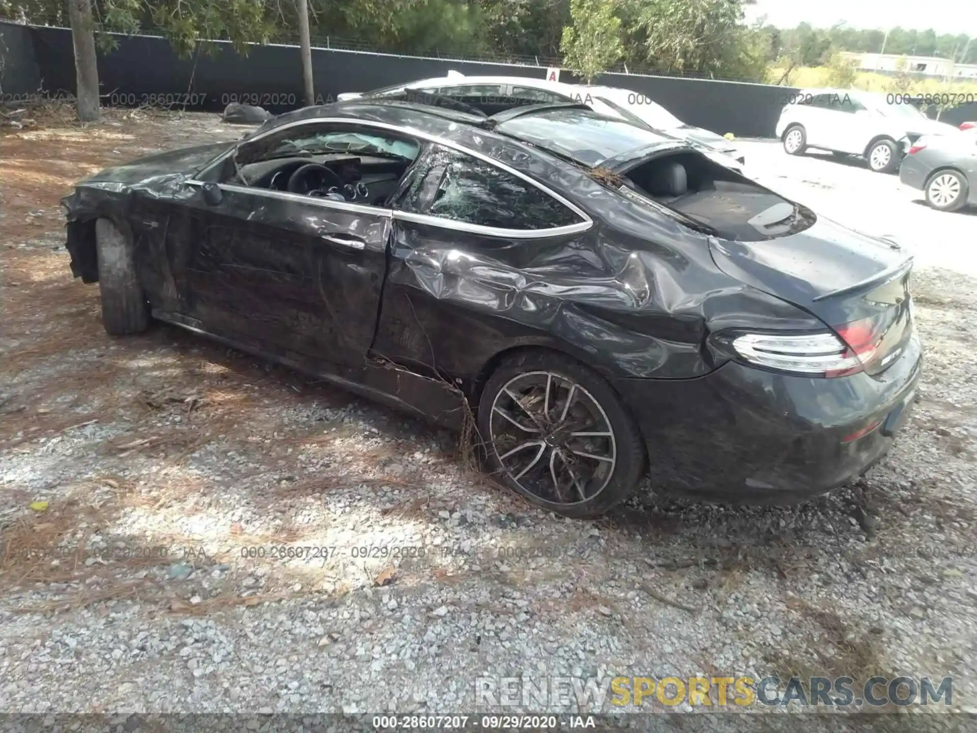 3 Photograph of a damaged car WDDWJ6EB8LF972697 MERCEDES-BENZ C-CLASS 2020