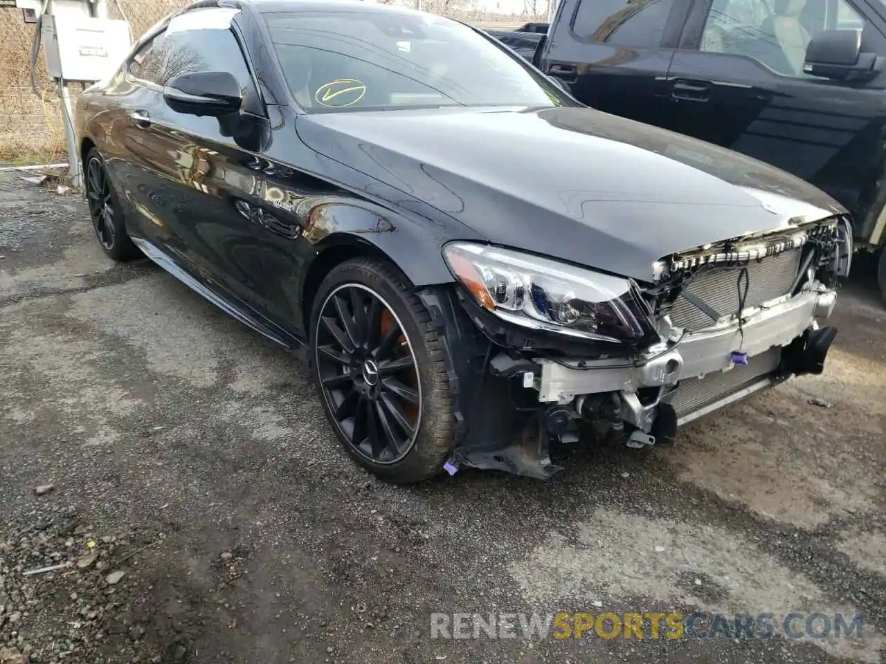 1 Photograph of a damaged car WDDWJ6EBXLF959028 MERCEDES-BENZ C-CLASS 2020