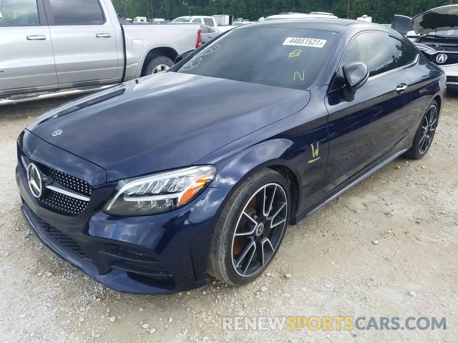 2 Photograph of a damaged car WDDWJ8DB0LF968303 MERCEDES-BENZ C CLASS 2020