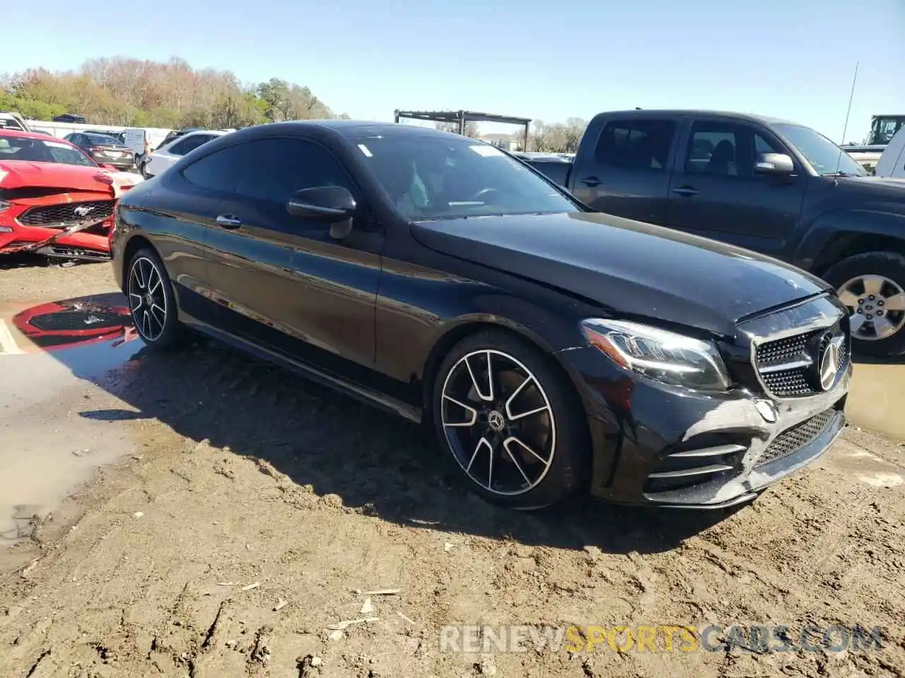 4 Photograph of a damaged car WDDWJ8DB1LF953986 MERCEDES-BENZ C-CLASS 2020