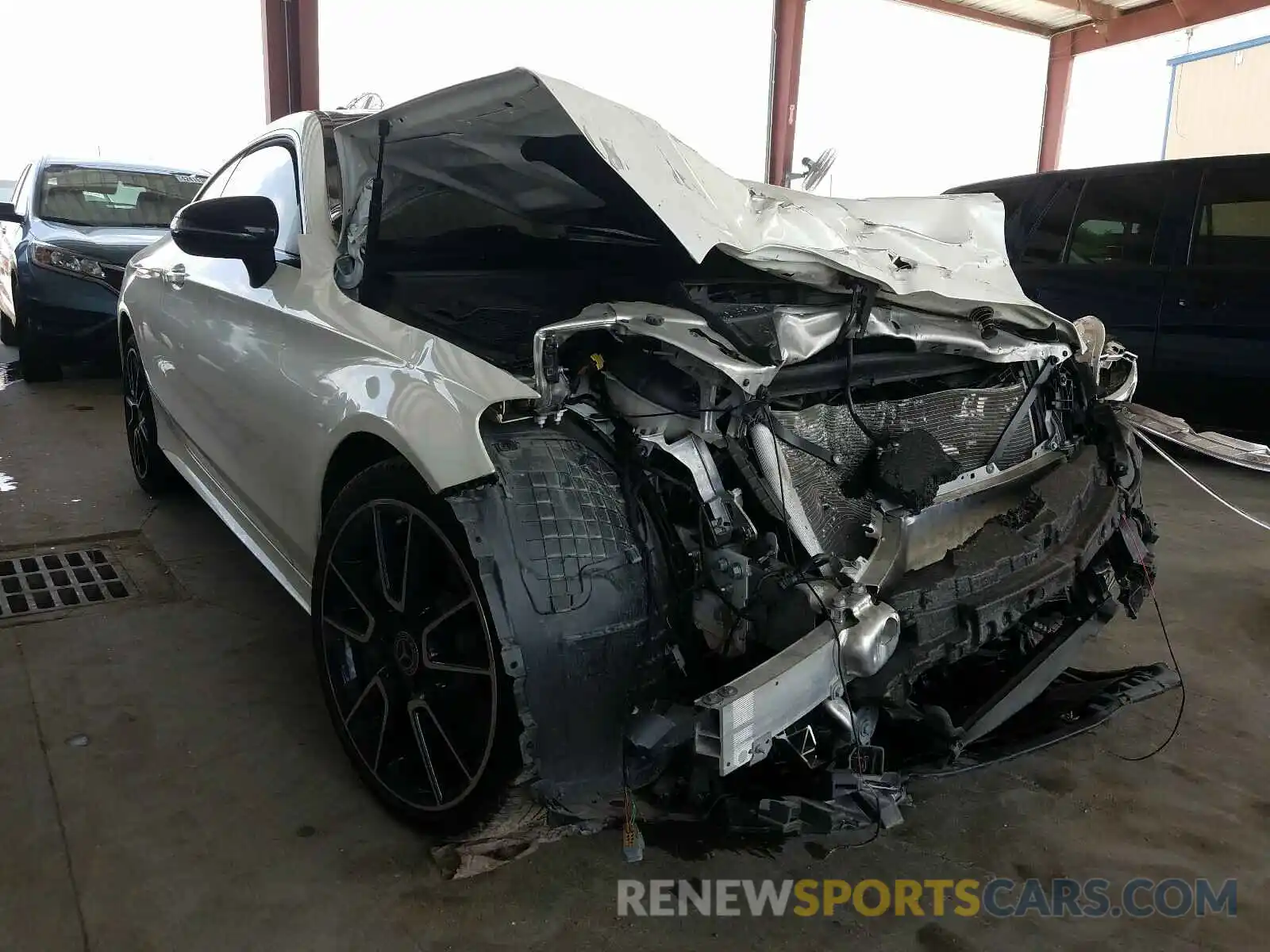 1 Photograph of a damaged car WDDWJ8DB2LF936663 MERCEDES-BENZ C CLASS 2020