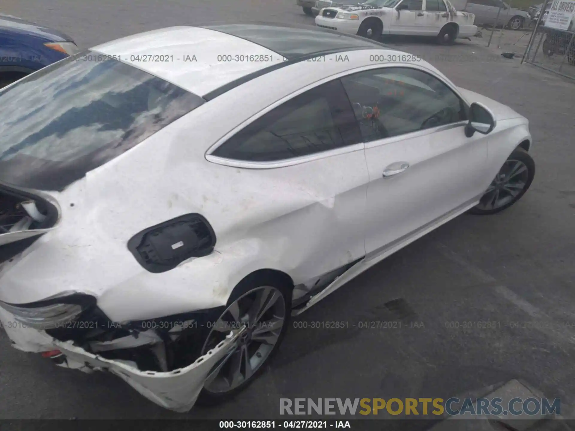 4 Photograph of a damaged car WDDWJ8DB3LF950653 MERCEDES-BENZ C-CLASS 2020