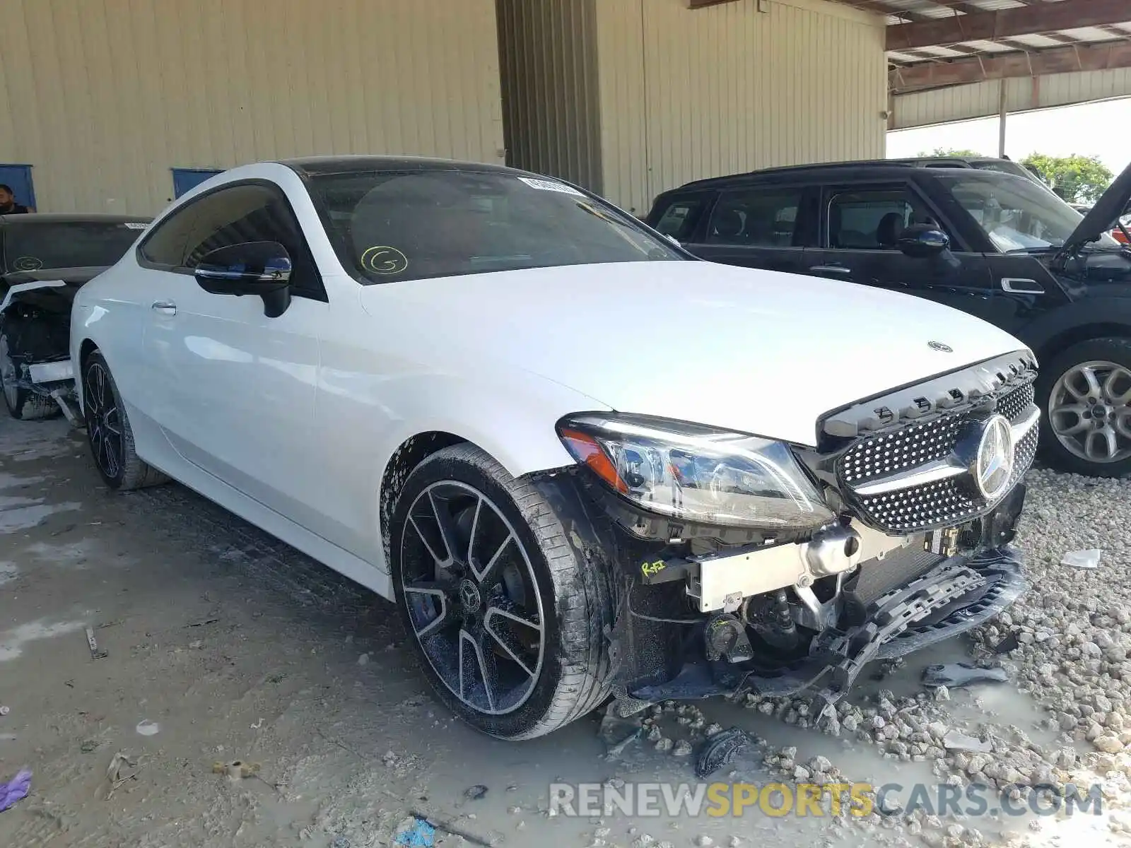 1 Photograph of a damaged car WDDWJ8DB4LF940410 MERCEDES-BENZ C CLASS 2020