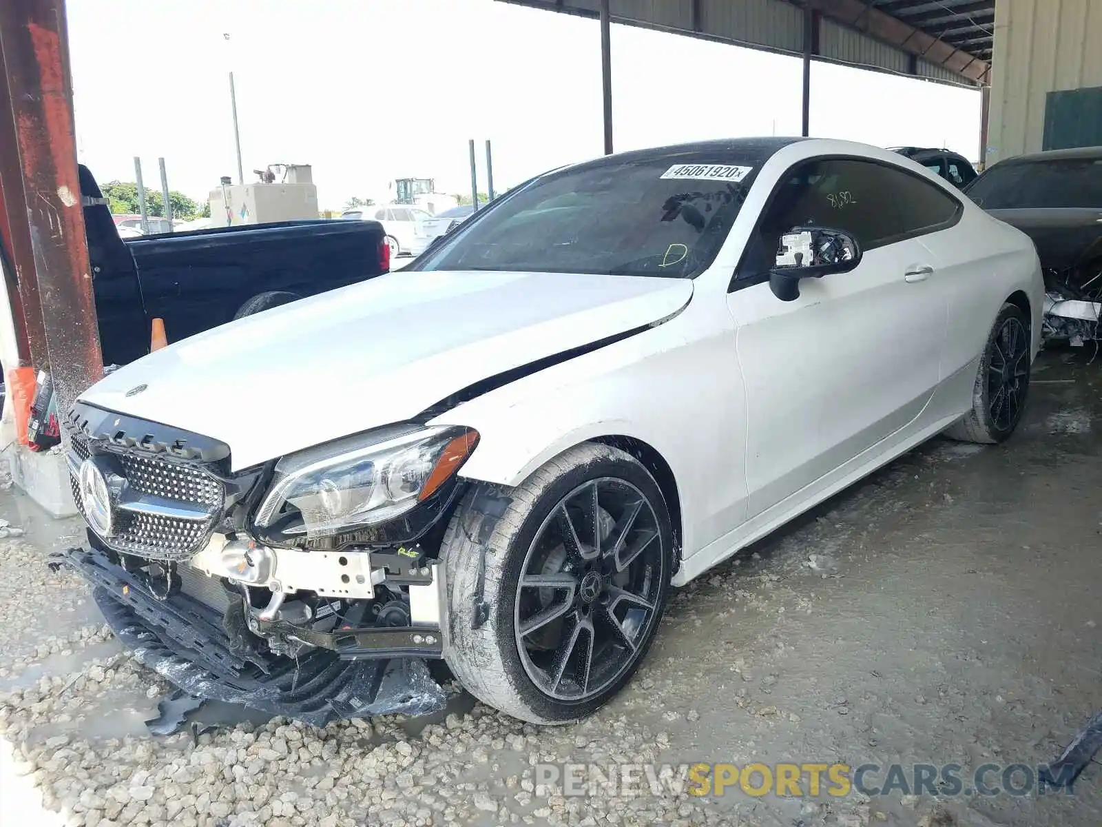 2 Photograph of a damaged car WDDWJ8DB4LF940410 MERCEDES-BENZ C CLASS 2020