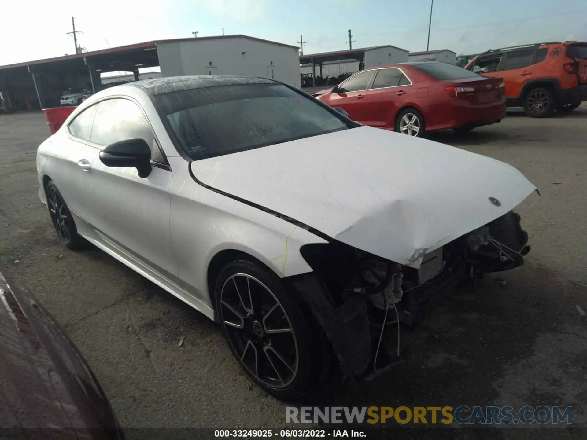 1 Photograph of a damaged car WDDWJ8DB5LF935510 MERCEDES-BENZ C-CLASS 2020