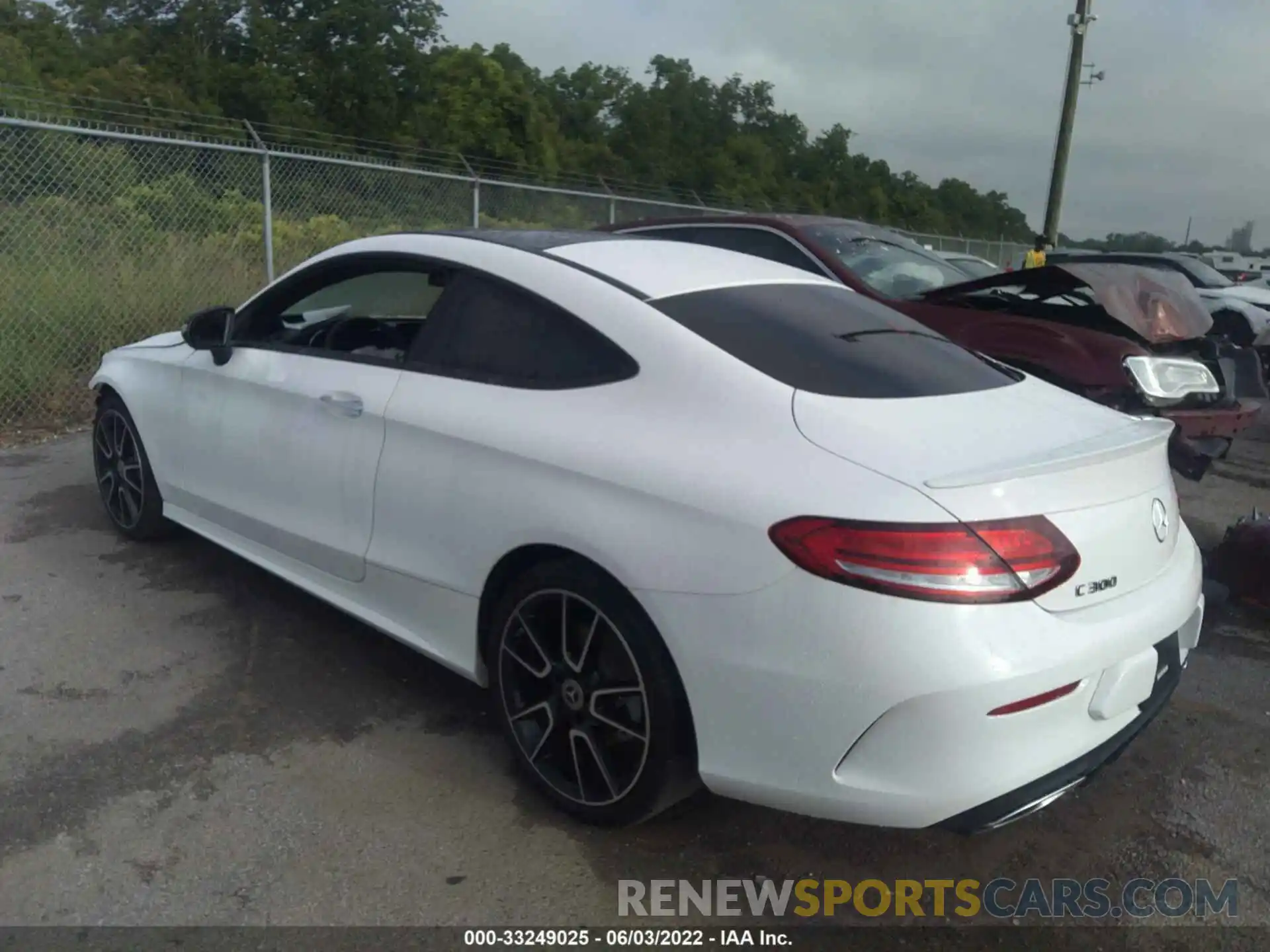 3 Photograph of a damaged car WDDWJ8DB5LF935510 MERCEDES-BENZ C-CLASS 2020