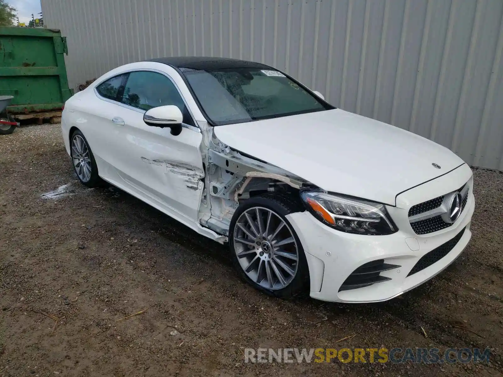 1 Photograph of a damaged car WDDWJ8DB5LF942960 MERCEDES-BENZ C CLASS 2020