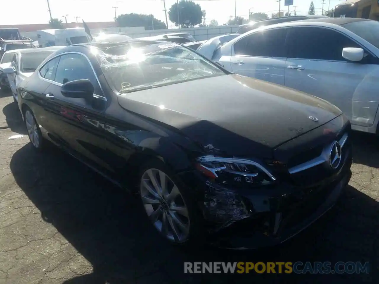 1 Photograph of a damaged car WDDWJ8DB5LF947771 MERCEDES-BENZ C CLASS 2020