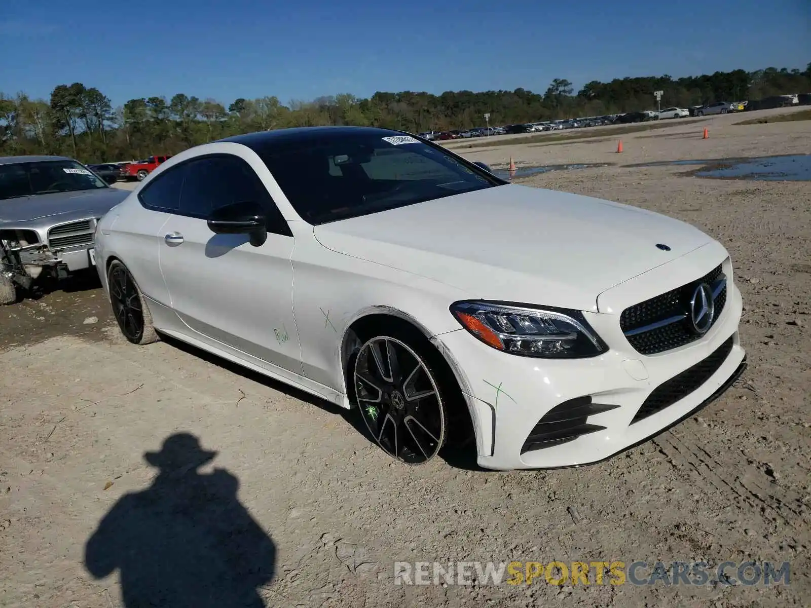 1 Photograph of a damaged car WDDWJ8DB6LF947780 MERCEDES-BENZ C CLASS 2020