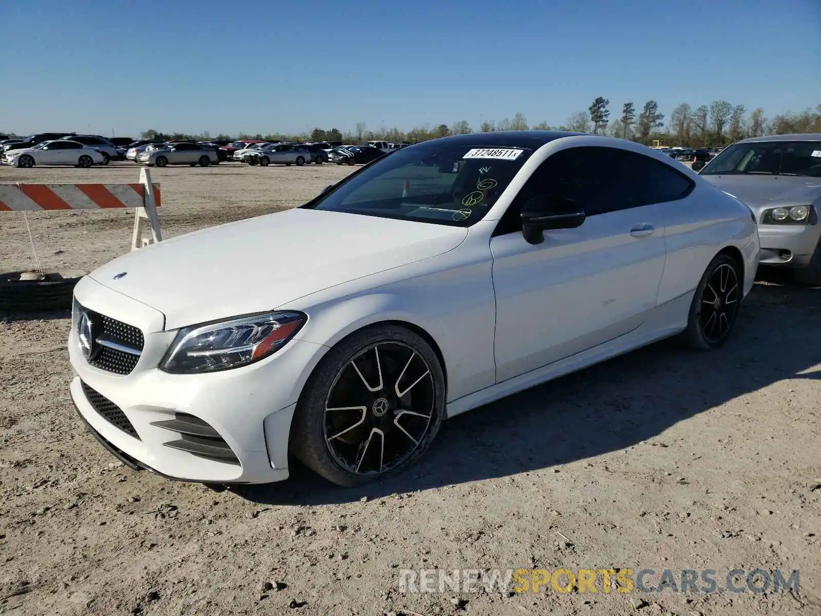 2 Photograph of a damaged car WDDWJ8DB6LF947780 MERCEDES-BENZ C CLASS 2020