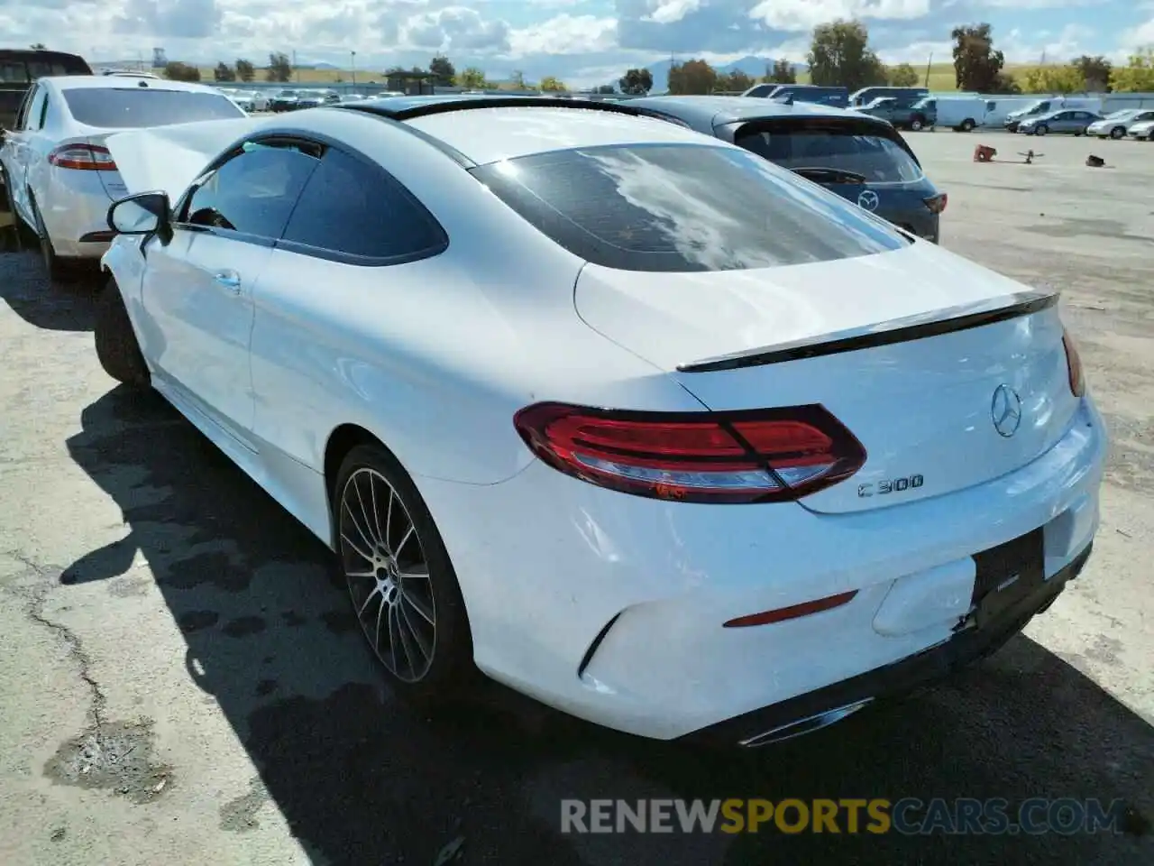 3 Photograph of a damaged car WDDWJ8DBXLF958717 MERCEDES-BENZ C-CLASS 2020