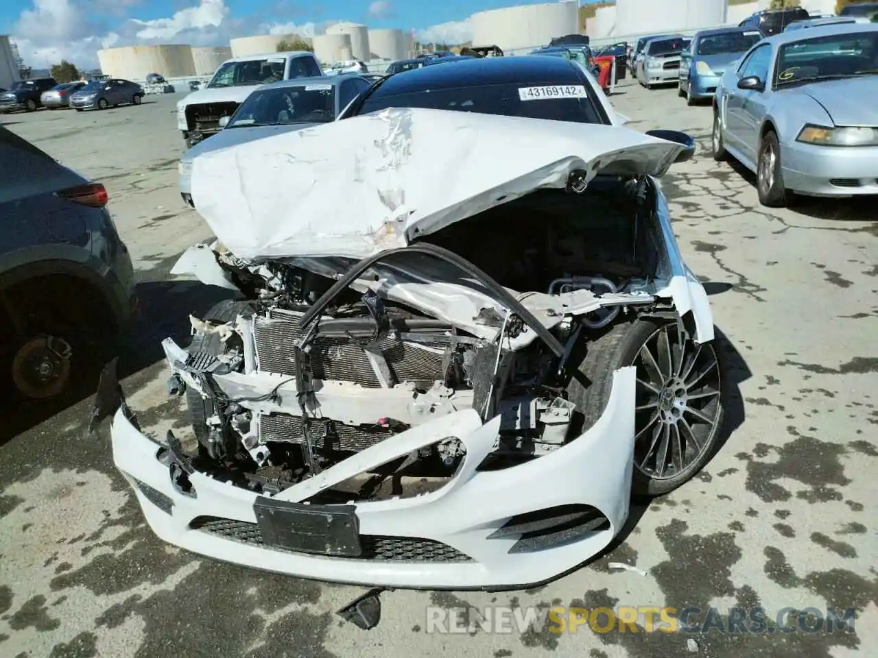 9 Photograph of a damaged car WDDWJ8DBXLF958717 MERCEDES-BENZ C-CLASS 2020