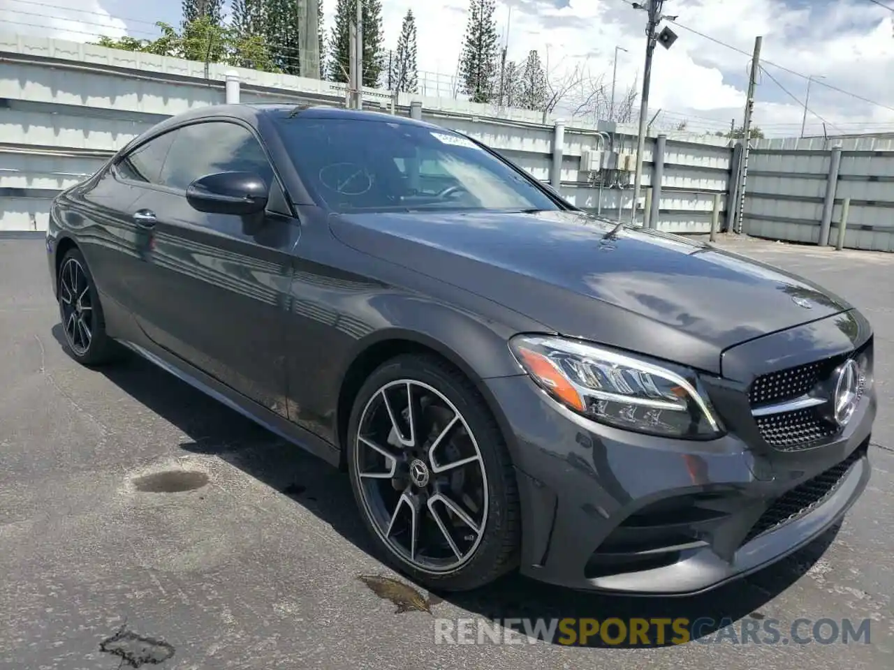 1 Photograph of a damaged car WDDWJ8EB3LF935312 MERCEDES-BENZ C-CLASS 2020