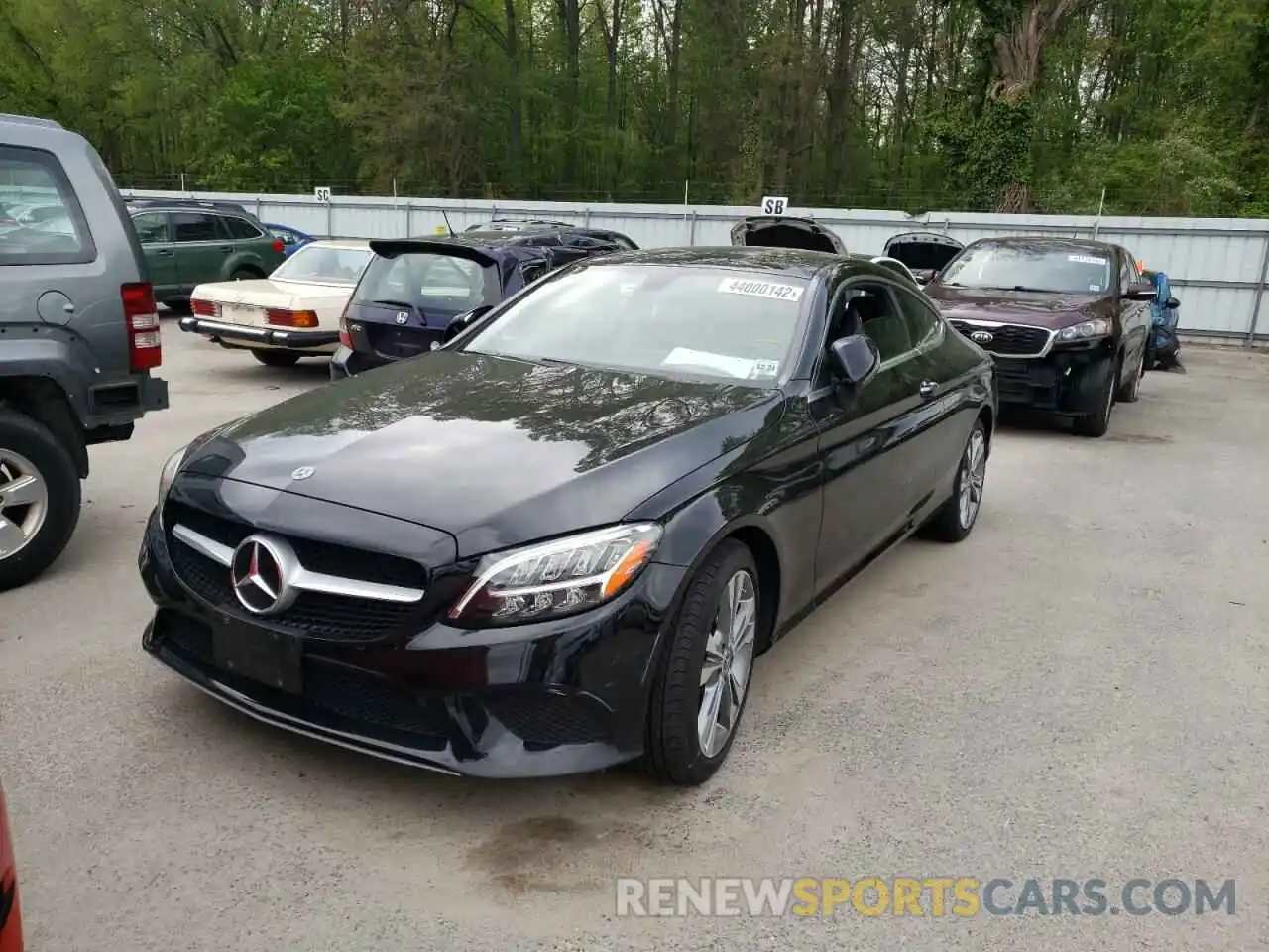 2 Photograph of a damaged car WDDWJ8EB6LF970894 MERCEDES-BENZ C-CLASS 2020