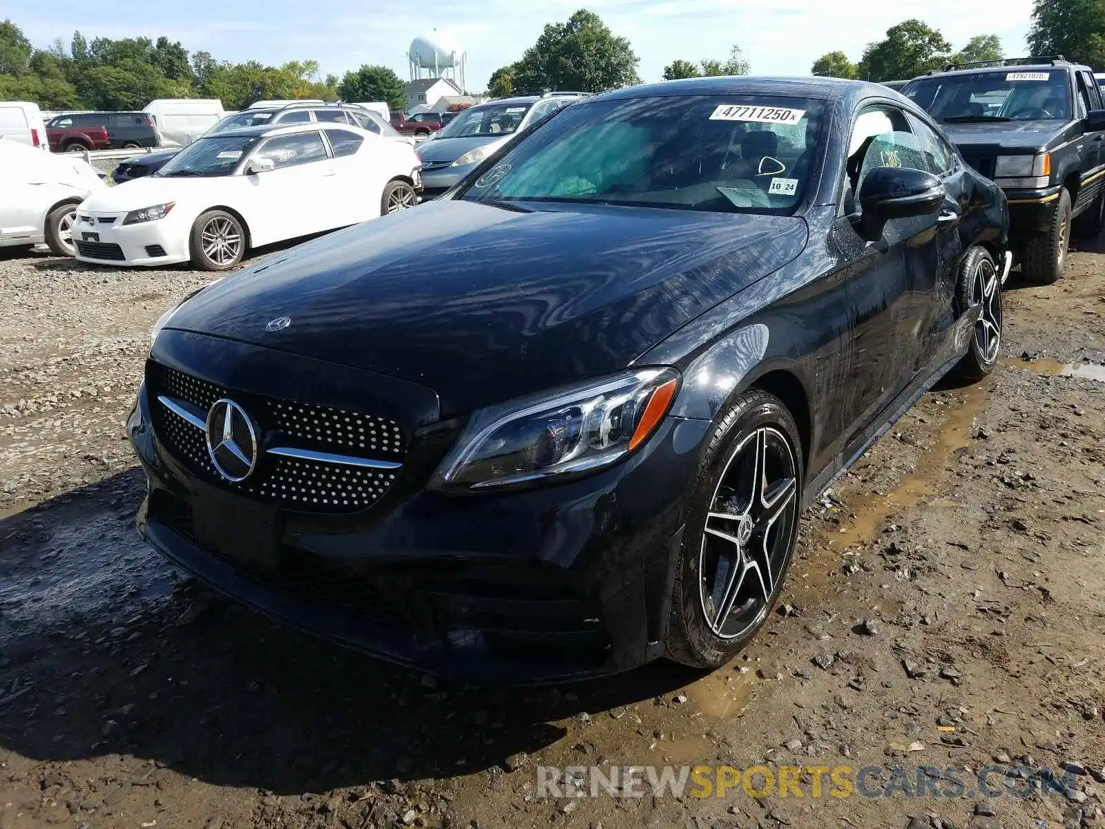 2 Photograph of a damaged car WDDWJ8EB7LF934230 MERCEDES-BENZ C CLASS 2020