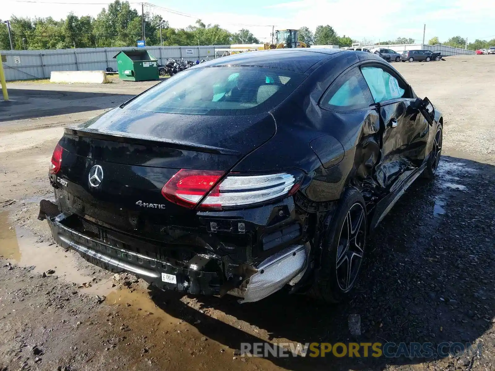 4 Photograph of a damaged car WDDWJ8EB7LF934230 MERCEDES-BENZ C CLASS 2020