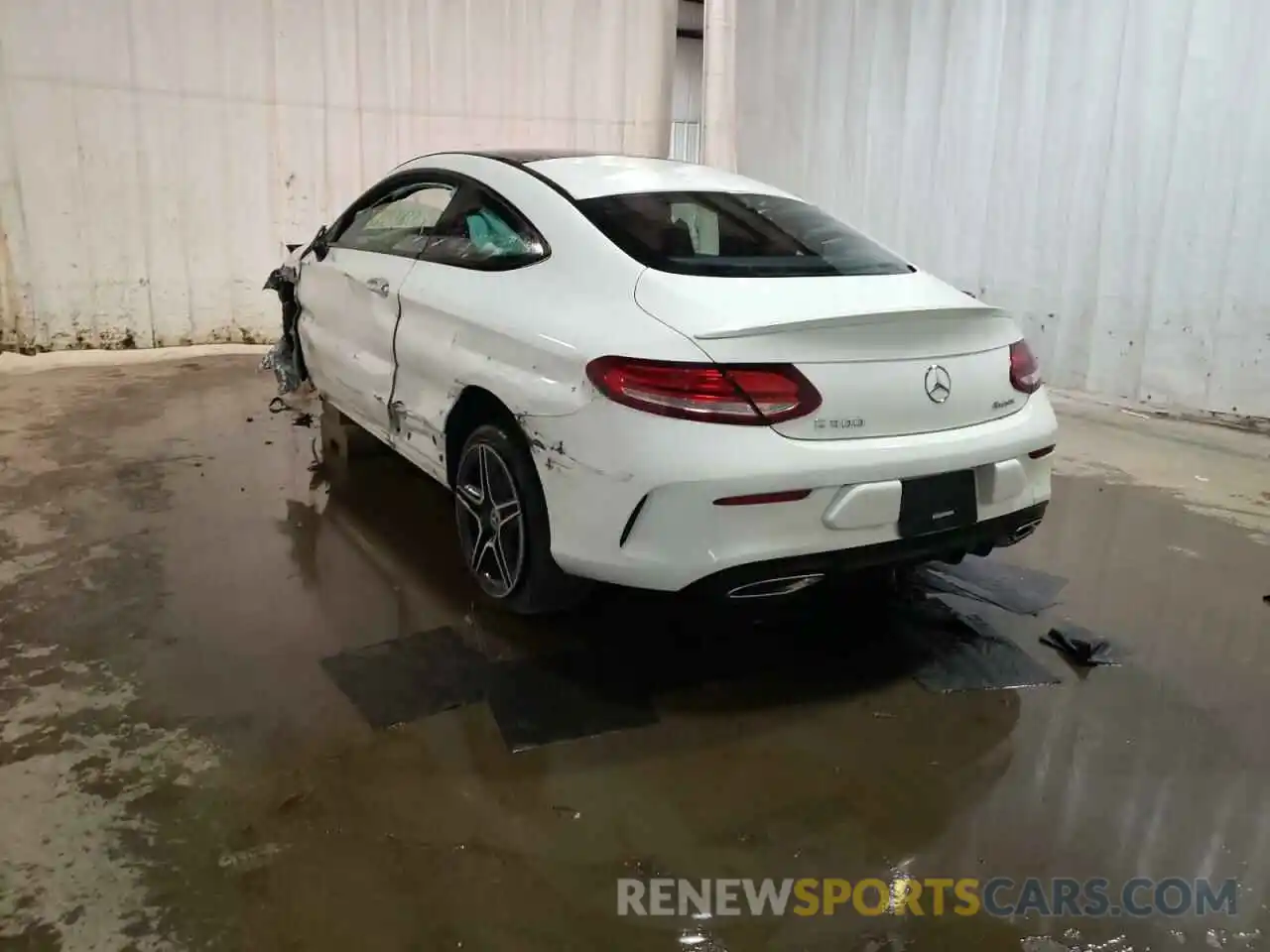 3 Photograph of a damaged car WDDWJ8EB7LF935524 MERCEDES-BENZ C-CLASS 2020