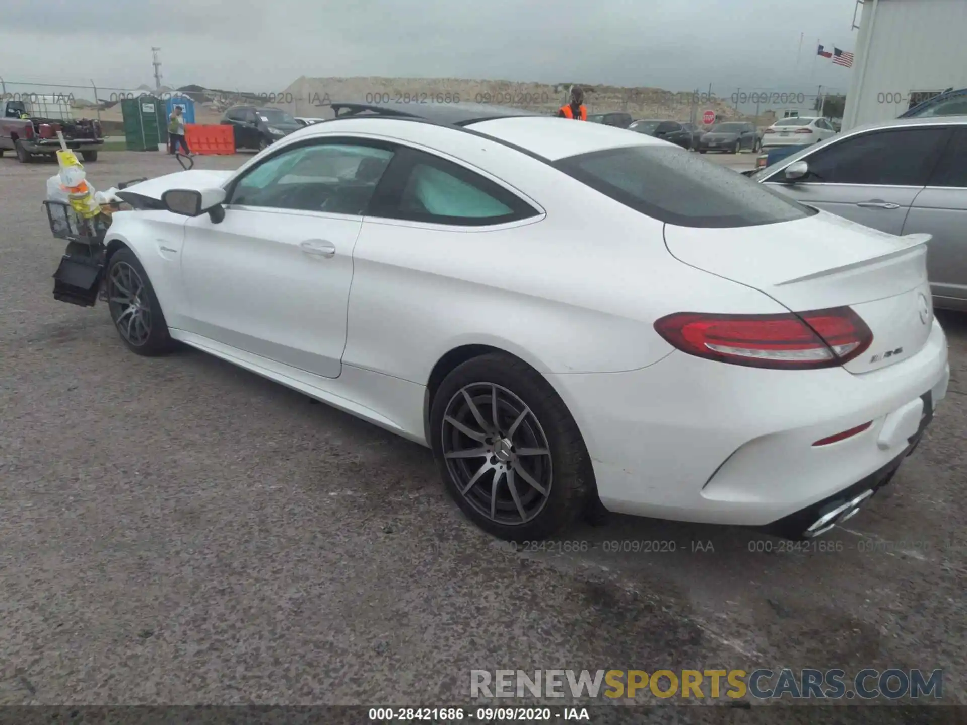 3 Photograph of a damaged car WDDWJ8GB0LF960648 MERCEDES-BENZ C-CLASS 2020