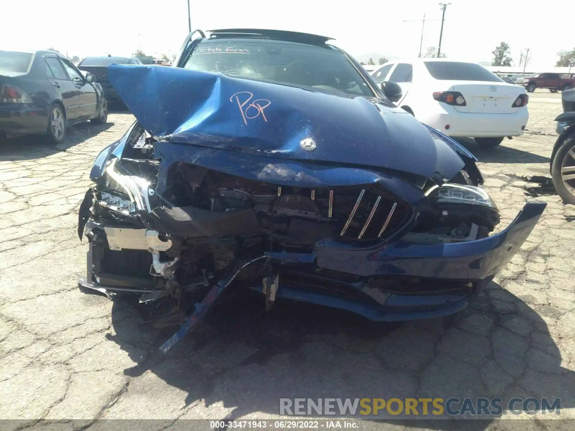 6 Photograph of a damaged car WDDWJ8GB3LF938935 MERCEDES-BENZ C-CLASS 2020